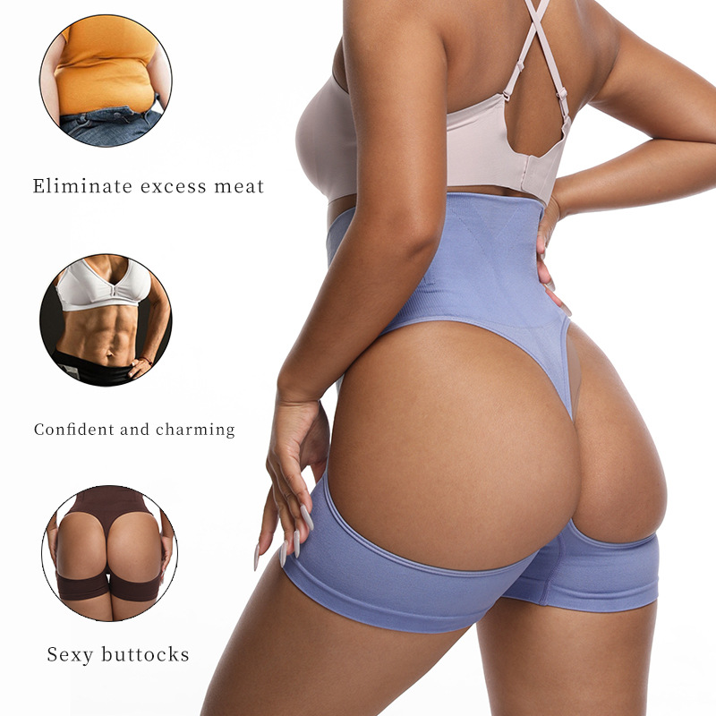 Seamless Underwear Women - 3PCS Women High Waist Shaping Panty