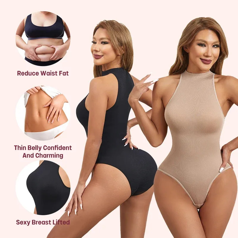 High  Elastic Bodysuits Sexy S - Shapewear Bodysuit Firm 评论和价格