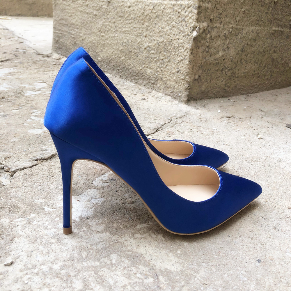Veowalk Royal Blue Women Silk  - Slip Dress Satin 评论和价格