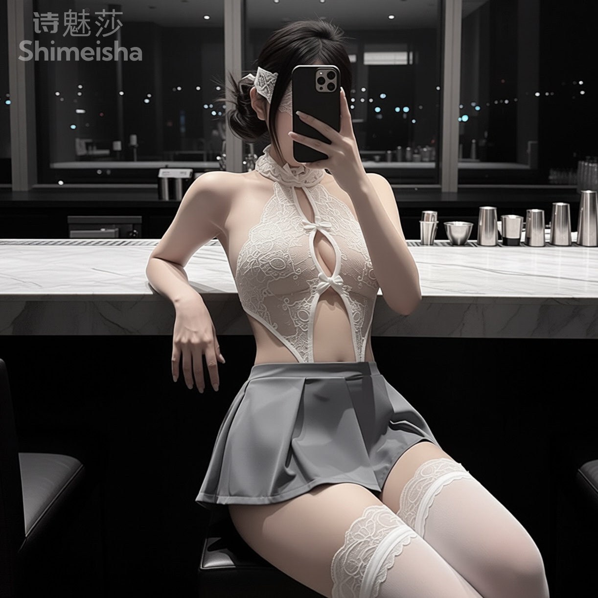 jimiko For Women's White Lace  - Lace Teddy Lingerie 评论和价格