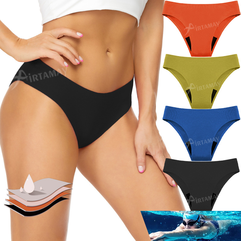 Women Seamless Period Swimwear - Period Panty Absorbent 评论和价格