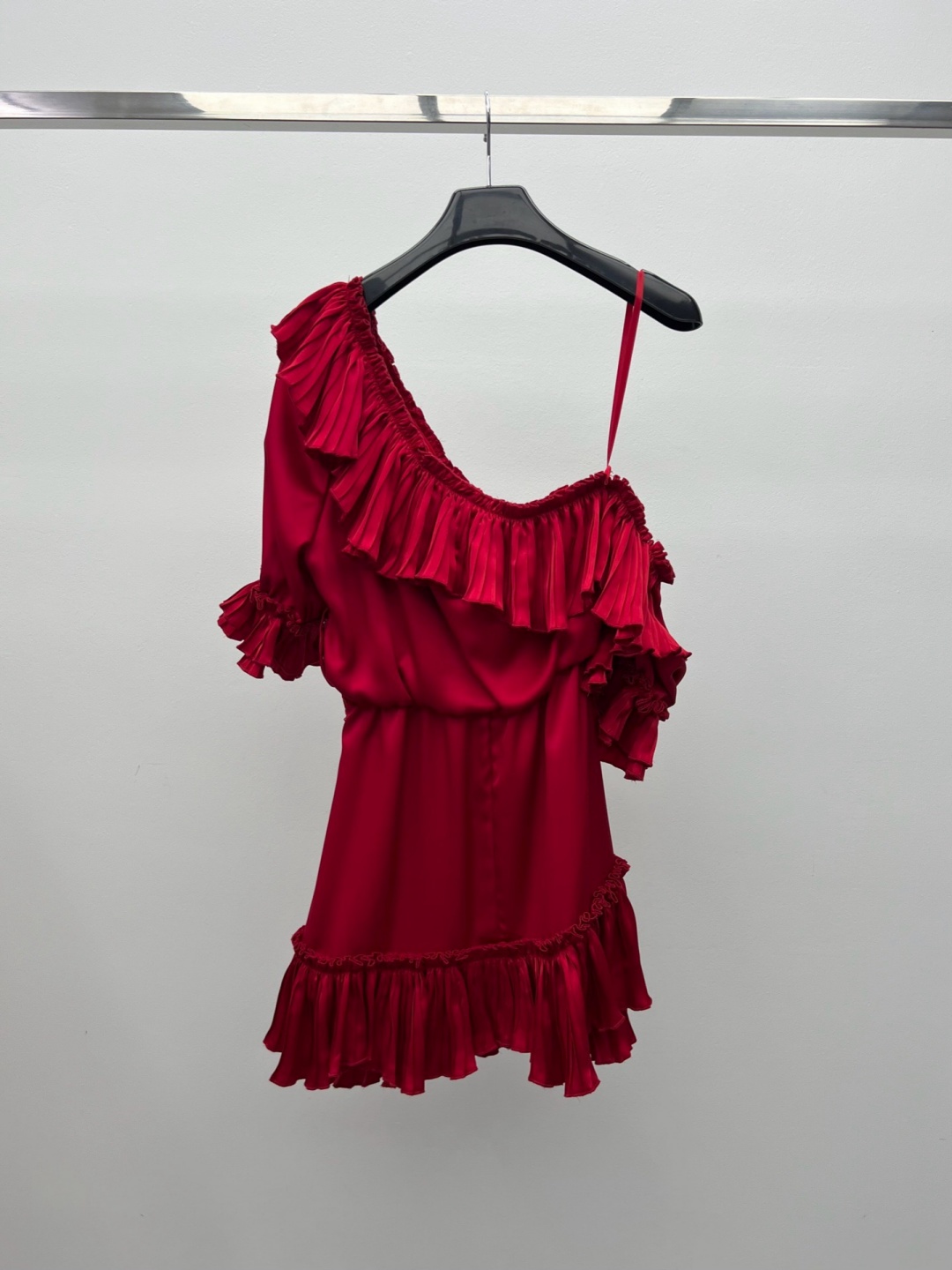 Elegant Ruched One-Shoulder Ac - Corset Waist Cinch 评论和价格