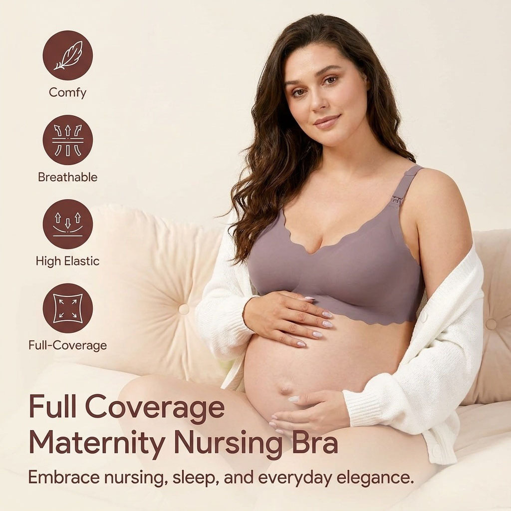 3XL Plus Size Maternity Nursin - Nursing Bra Sleep 评论和价格