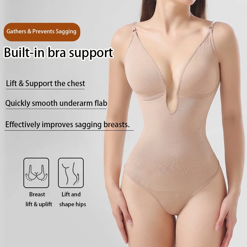 Women's Backless Bodysuit Shap - Shapewear Bodysuit Firm 评论和价格